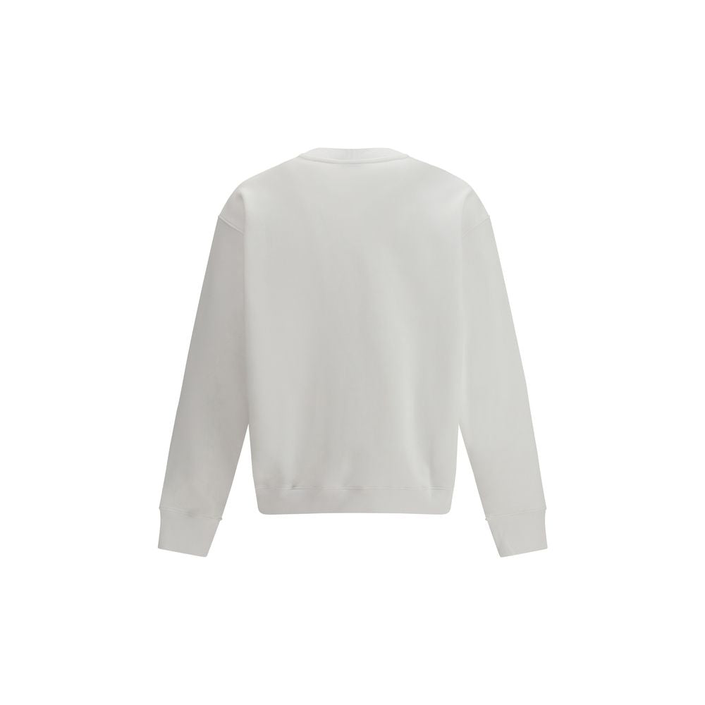 Weißes Baumwoll-Sweatshirt