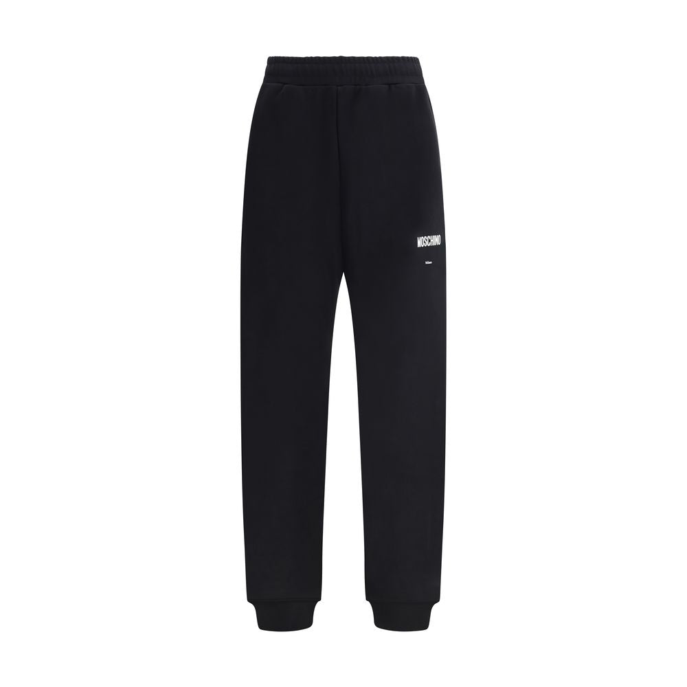 Schwarze Baumwoll-Freizeithose