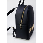 Schwarzer Rucksack aus Polyethylen