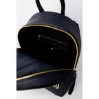 Schwarzer Rucksack aus Polyethylen