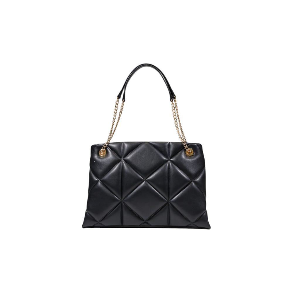 Schwarze Handtasche aus Polyethylen