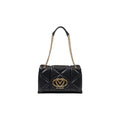 Schwarze Handtasche aus Polyethylen