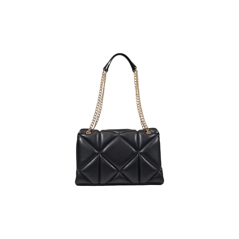 Schwarze Handtasche aus Polyethylen