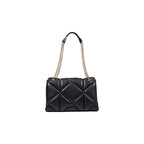 Schwarze Handtasche aus Polyethylen