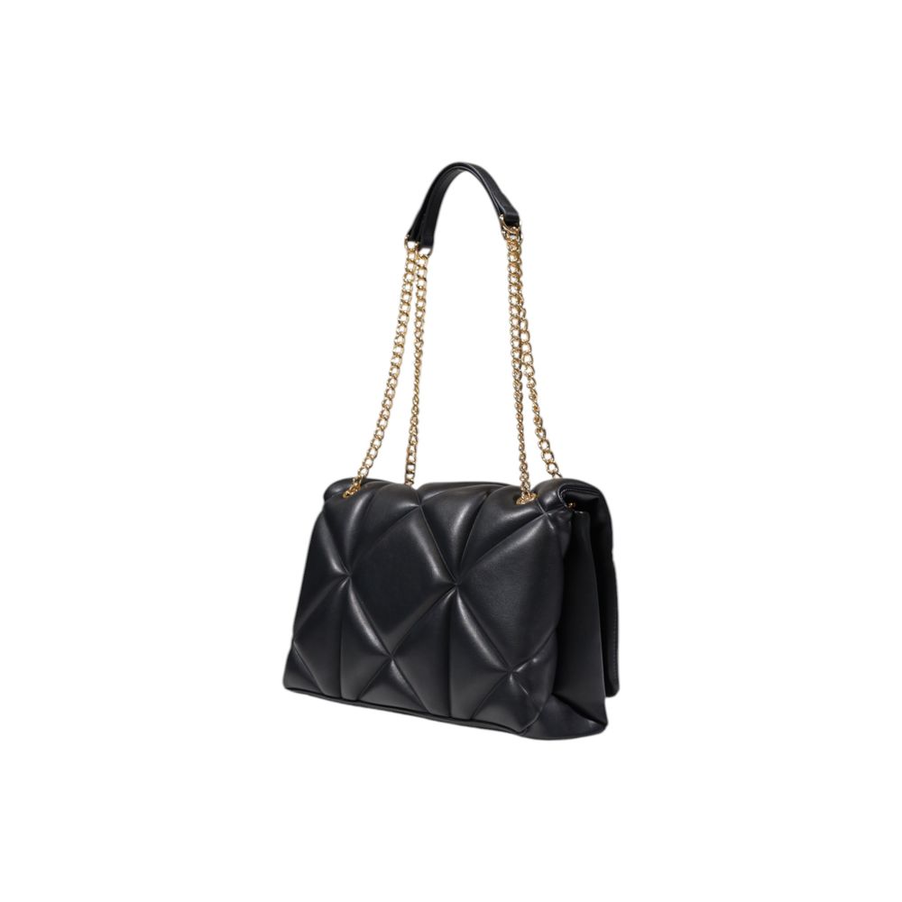 Schwarze Handtasche aus Polyethylen