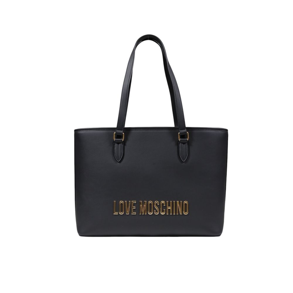 Zweifarbige Handtasche aus Polyethylen