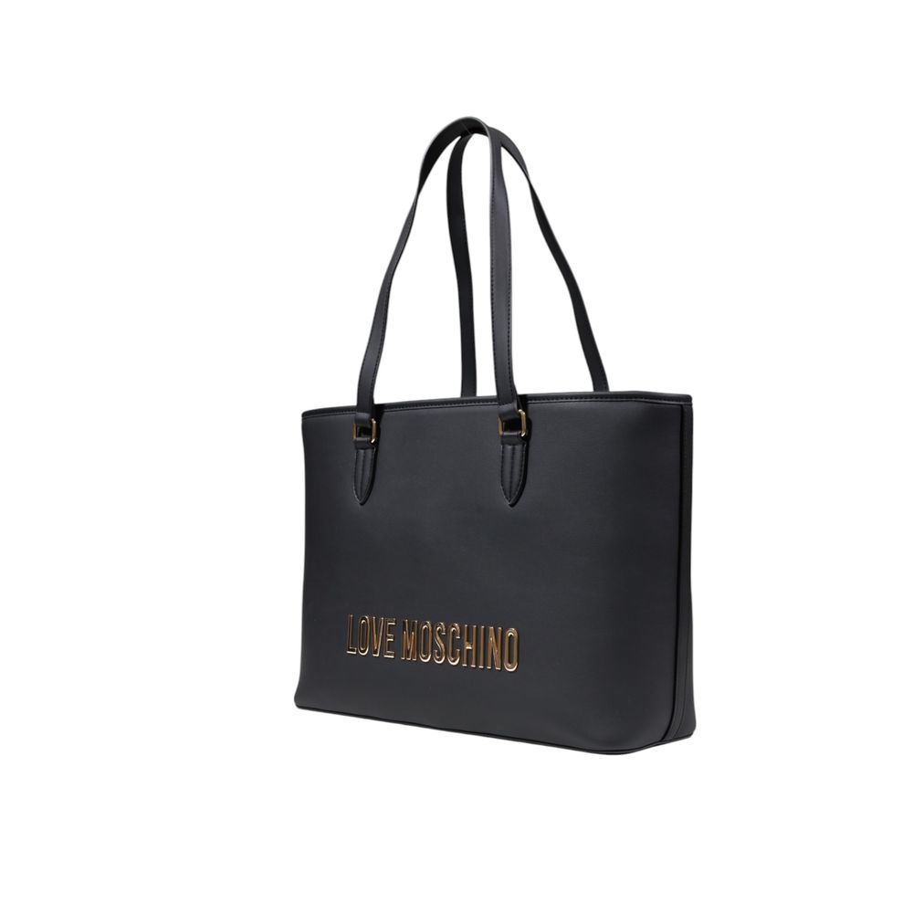 Zweifarbige Handtasche aus Polyethylen