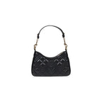 Schwarze Handtasche aus Polyethylen