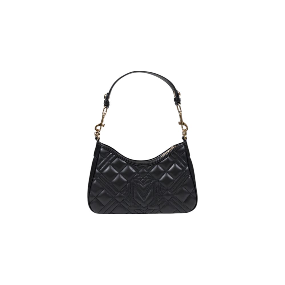Schwarze Handtasche aus Polyethylen