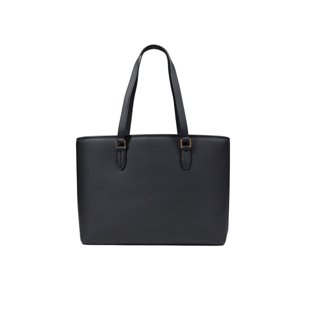 Zweifarbige Handtasche aus Polyethylen