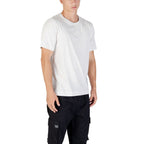 Graues Baumwoll-T-Shirt