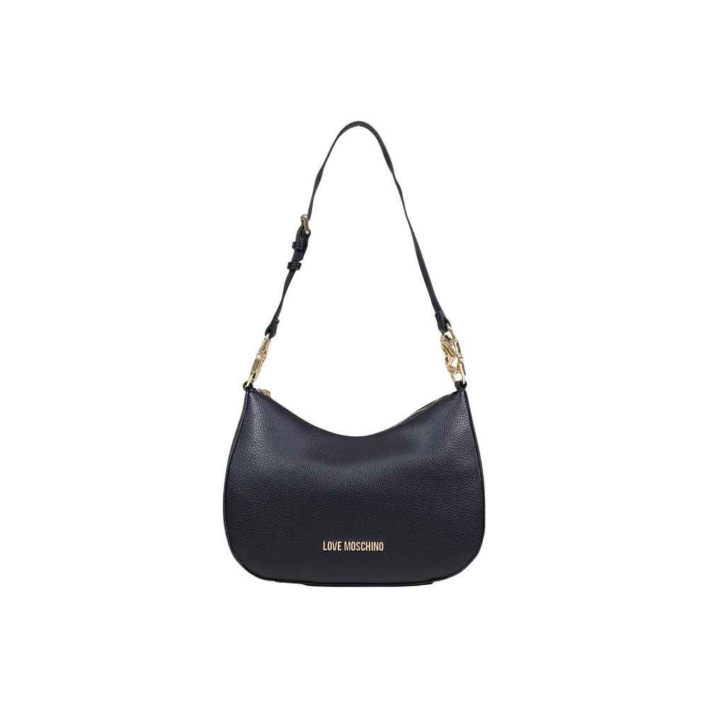 Schwarze Handtasche aus Polyethylen