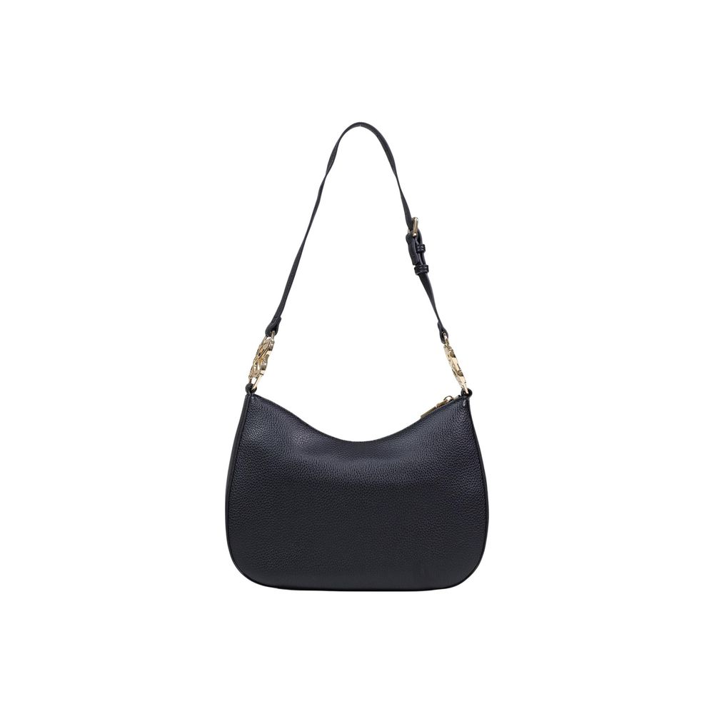 Schwarze Handtasche aus Polyethylen