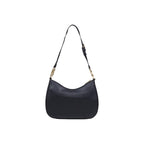 Schwarze Handtasche aus Polyethylen