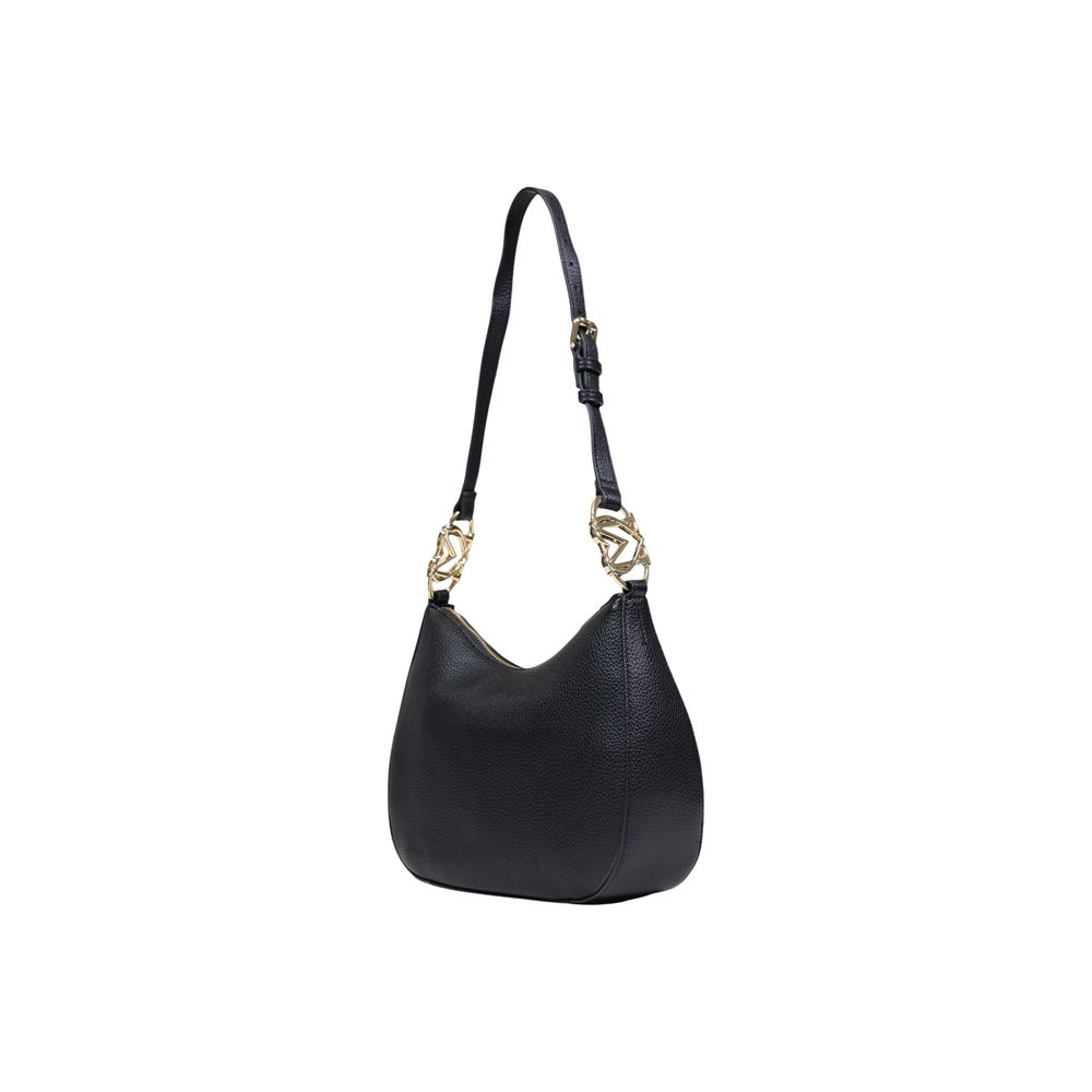 Schwarze Handtasche aus Polyethylen