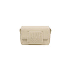 Cremefarbene Handtasche aus Polyethylen