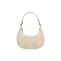 Cremefarbene Handtasche aus Polyethylen