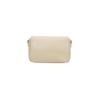 Cremefarbene Handtasche aus Polyethylen