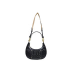 Schwarze Handtasche aus Polyethylen