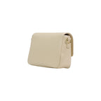 Cremefarbene Handtasche aus Polyethylen