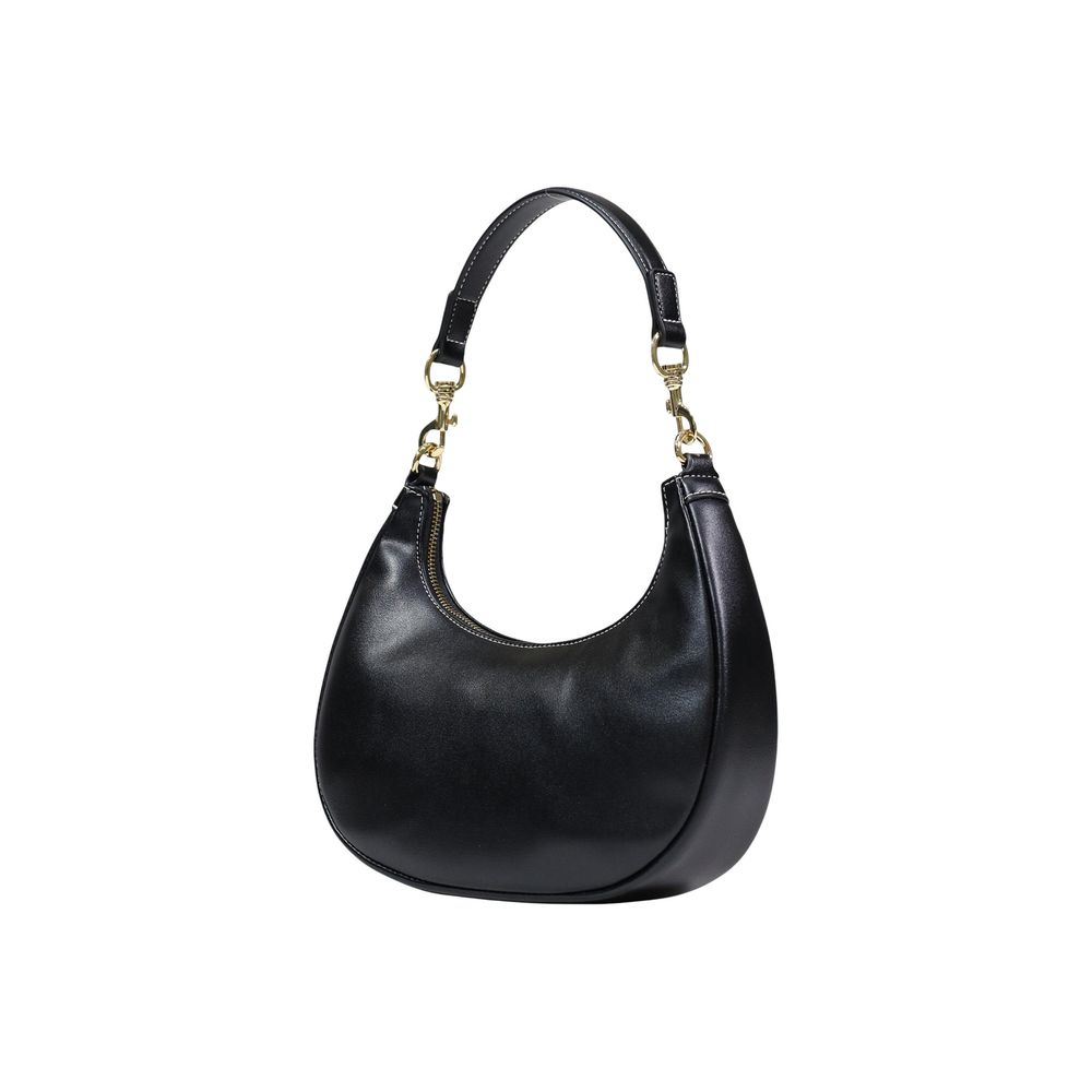Schwarze Handtasche aus Polyethylen