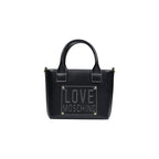 Schwarze Handtasche aus Polyethylen