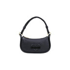 Schwarze Handtasche aus Polyethylen