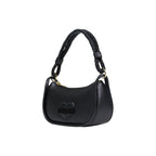 Schwarze Handtasche aus Polyethylen