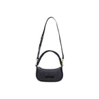 Schwarze Handtasche aus Polyethylen