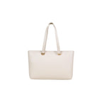 Beige Polyethylene Handbag