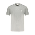 Grigio Baumwoll-T-Shirt für Herren