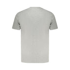 Grigio Baumwoll-T-Shirt für Herren