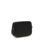 Schwarze Schultertasche aus Polyamid