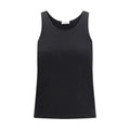 Schwarze Kaschmir-Tanktops