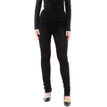 Schwarze Freizeithose aus Viskose