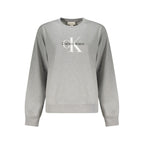 Grigio Baumwoll-Sweatshirt für Damen