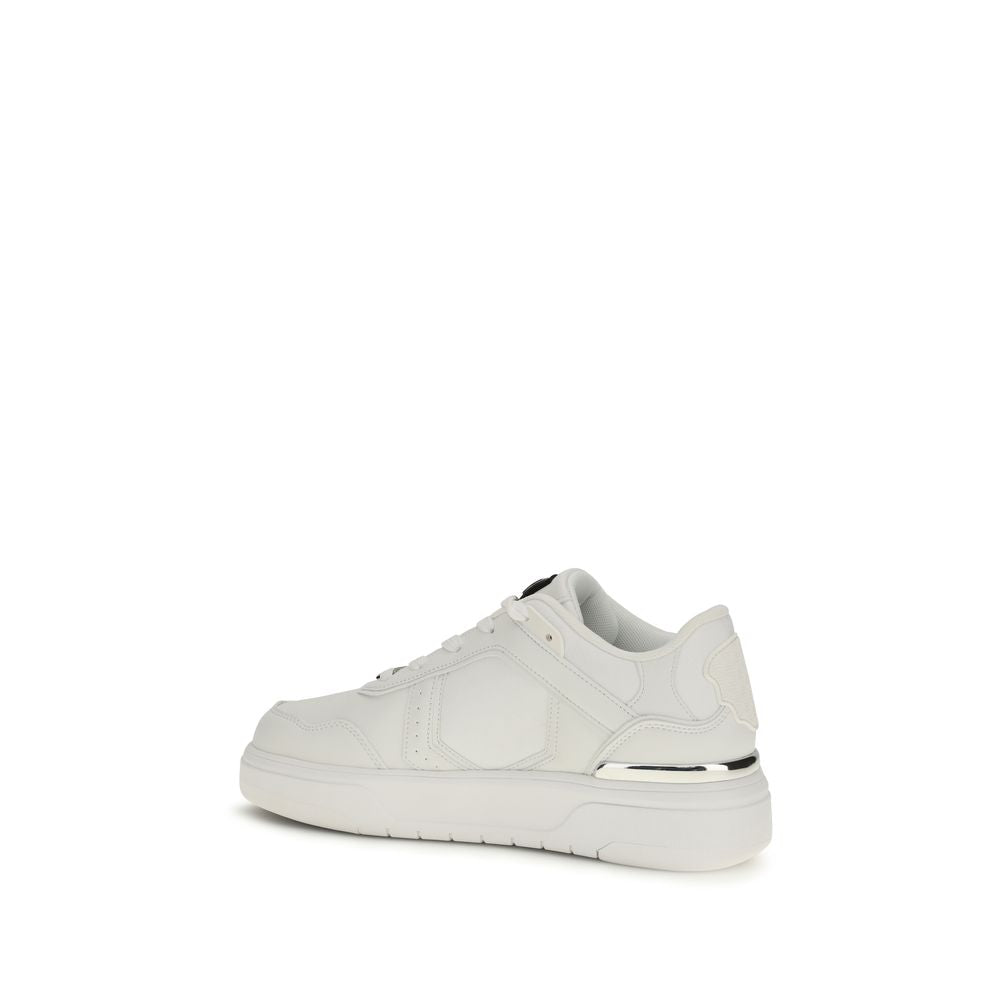 Weiße Kalbsleder Bos Taurus Athletic Sneaker