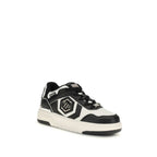 Schwarze Bos Taurus Kalbsleder Sneaker