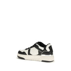 Schwarze Bos Taurus Kalbsleder Sneaker