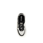 Schwarze Bos Taurus Kalbsleder Sneaker