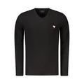 Schwarzes Baumwoll-T-Shirt für Herren