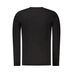 Schwarzes Baumwoll-T-Shirt für Herren