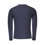 Blaues Bio-Baumwoll-T-Shirt für Herren
