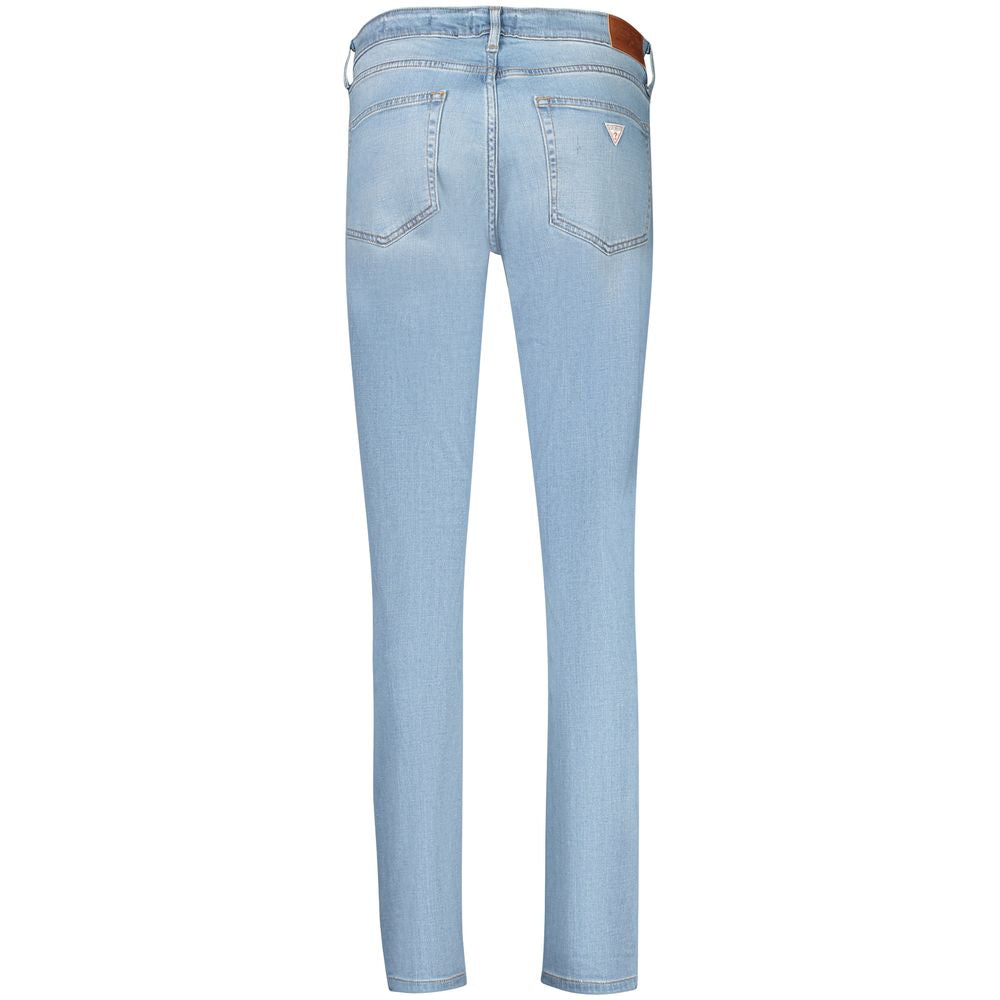 Azzurro Lyocell Damen Skinny Jeans