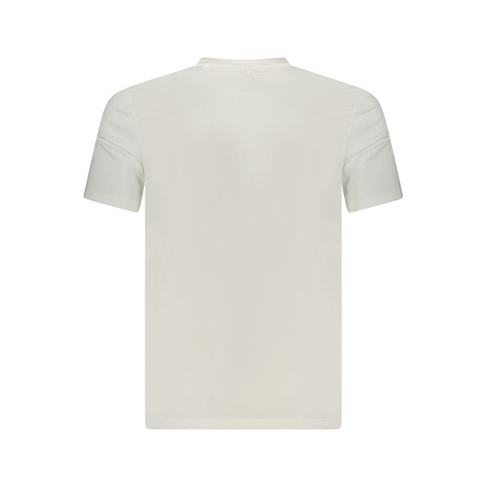 Weißes Baumwoll-T-Shirt für Herren