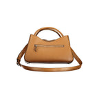 Braune Handtasche aus Polyethylen