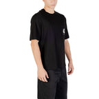Schwarzer Baumwoll-Sportswear-Artikel