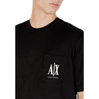 Schwarzer Baumwoll-Sportswear-Artikel