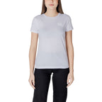 Weißes Baumwoll-T-Shirt
