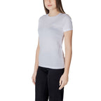 Weißes Baumwoll-T-Shirt